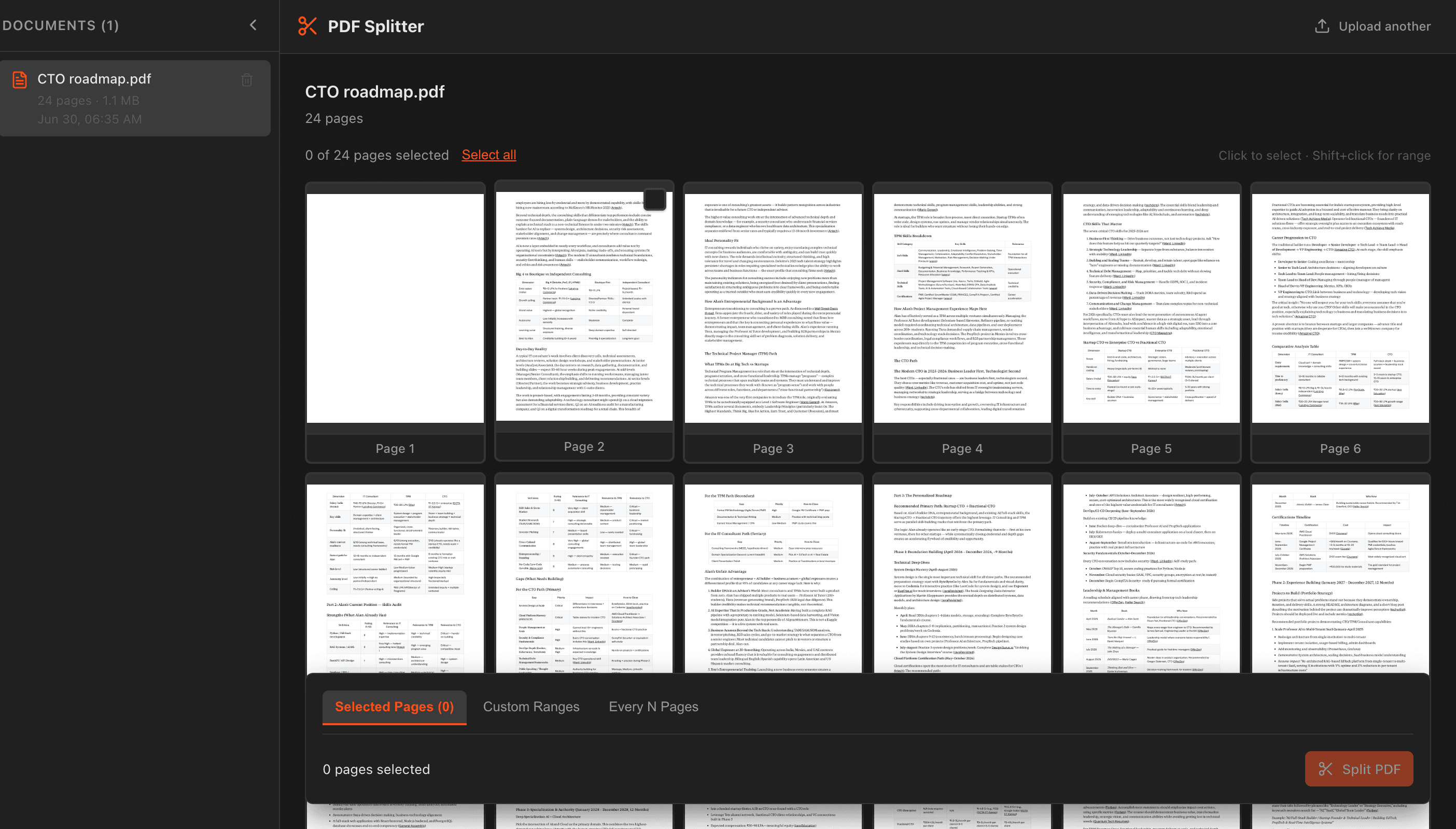 PDF Splitter